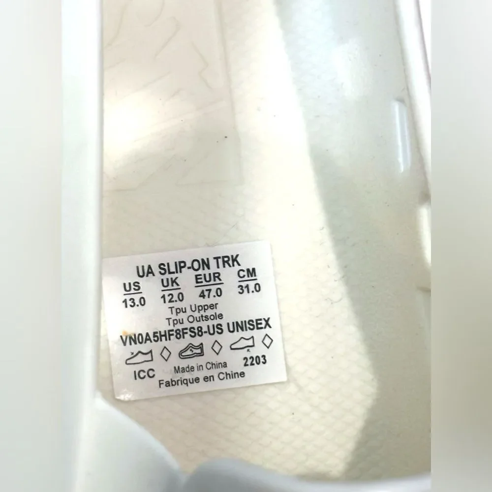 🔥NEW 🔥 VANS TRK Slip On Rubber Water Shoes Size 13